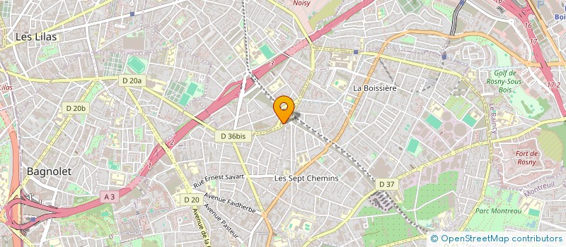 localisation de l'entreprise MEDISOL CONCEPT à ROMAINVILLE