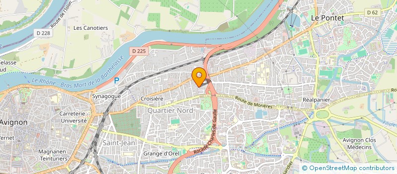 localisation de l'entreprise MEDISPORT  AVIGNON