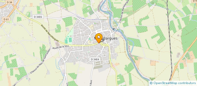 localisation de l'entreprise MEDISPORT  MARSILLARGUES