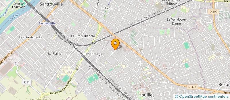 localisation de l'entreprise MEDISS CONSULTING  HOUILLES