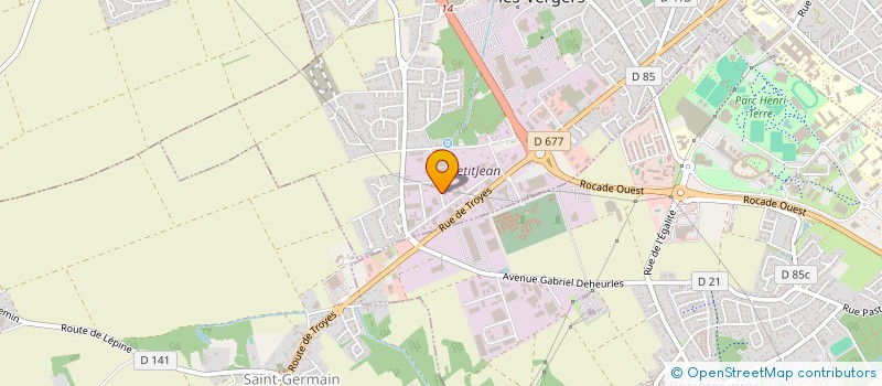 localisation de l'entreprise MEDISTYL à SAINT-ANDRE-LES-VERGERS
