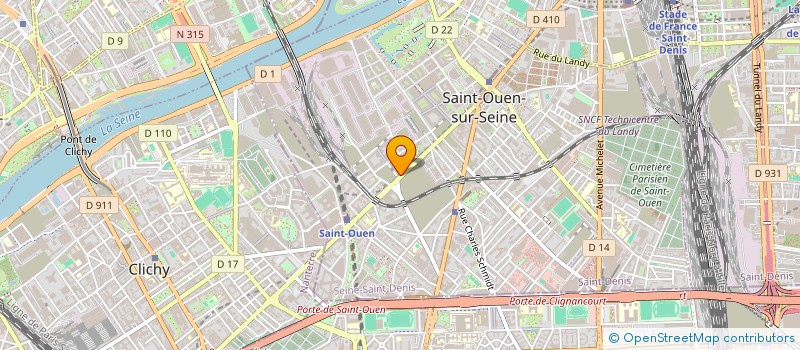 localisation de l'entreprise MEDISUD à SAINT-OUEN-SUR-SEINE