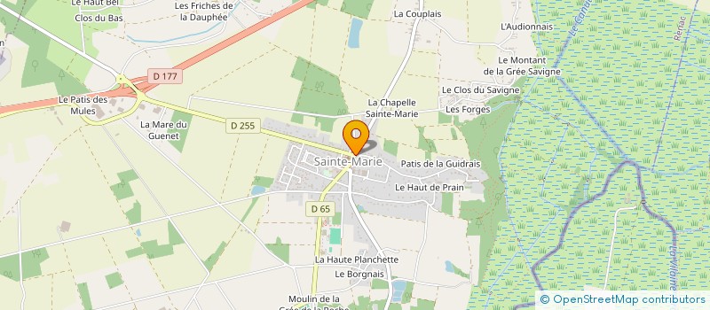 localisation de l'entreprise MEDISYNAPSE  SAINTE-MARIE