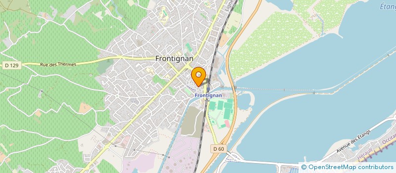localisation de l'entreprise MEDIT-BAT à FRONTIGNAN