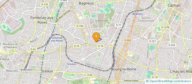 localisation de l'entreprise MEDIT SYSTEMS à BAGNEUX