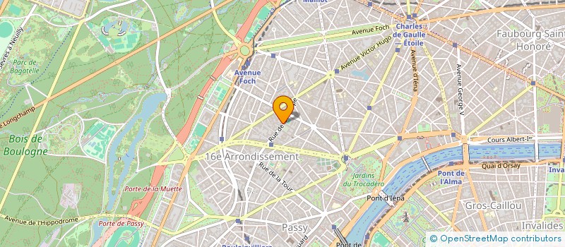 localisation de l'entreprise MEDITA CONSEILS  PARIS