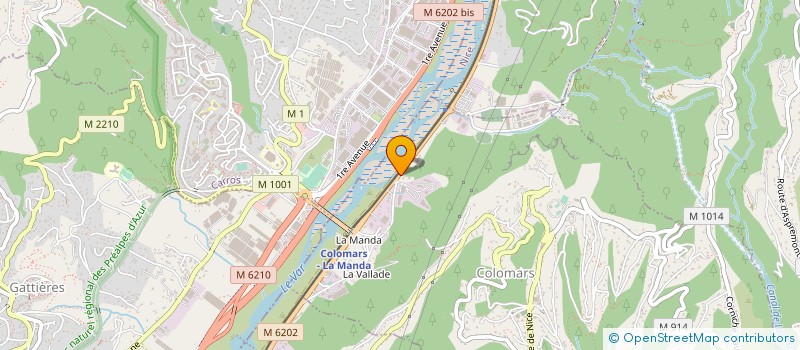 localisation de l'entreprise MEDITEC à COLOMARS