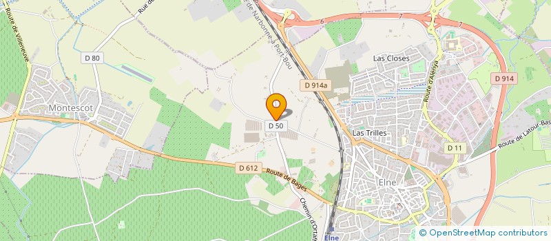 localisation de l'entreprise MEDITEC  PERPIGNAN