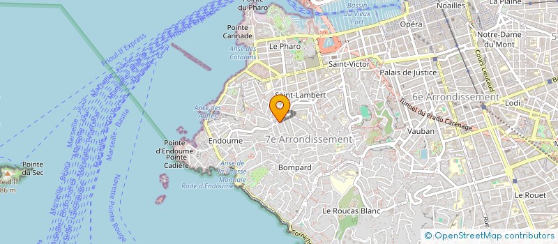 localisation de l'entreprise MEDITERA à MARSEILLE