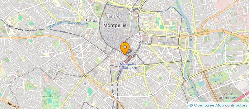 localisation de l'entreprise MEDITERRAMA à MONTPELLIER