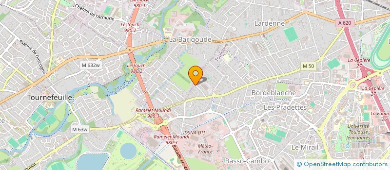 localisation de l'entreprise MEDITERRANEA à TOULOUSE
