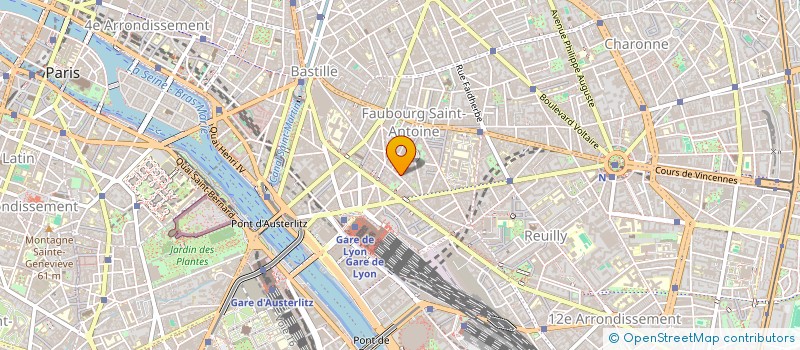 localisation de l'entreprise MEDITERRANEAN TRADING COMPANY à PARIS