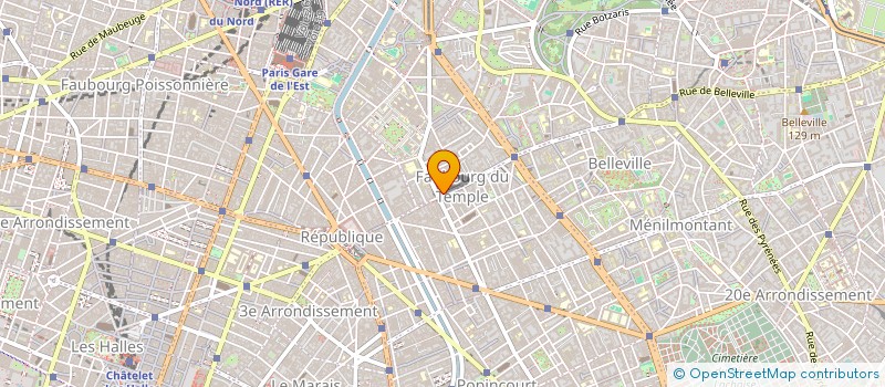 localisation de l'entreprise MEDITERRANEE  PARIS 10