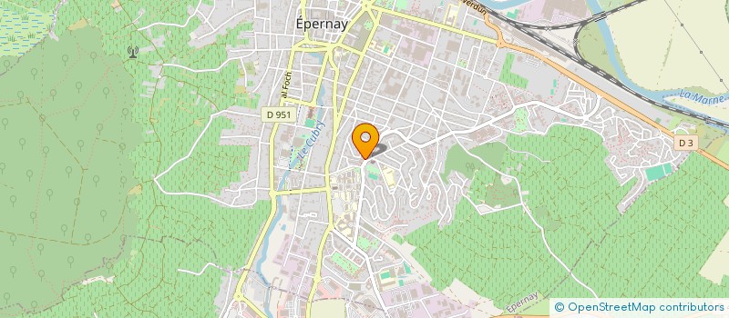 localisation de l'entreprise MEDITERRANEE  EPERNAY