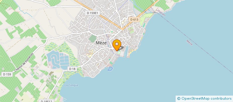 localisation de l'entreprise MEDITERRANEE à MEZE