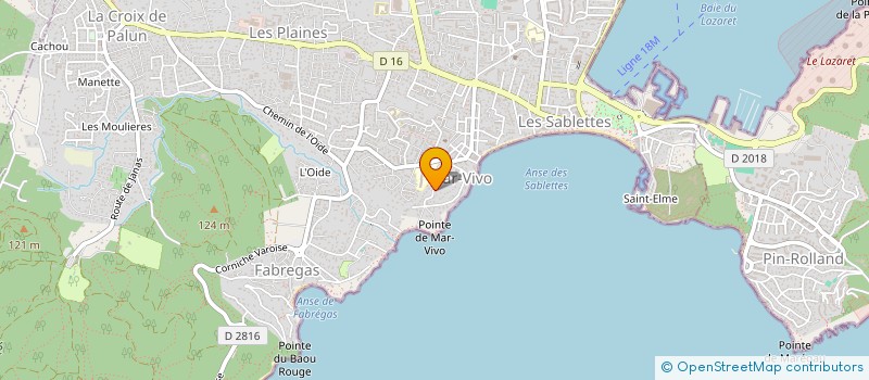 localisation de l'entreprise MEDITERRANEE CARBURANTS ET SERVICES à LA SEYNE-SUR-MER