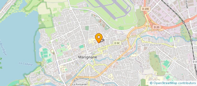 localisation de l'entreprise MEDITERRANEE CONSTRUCTION à MARIGNANE