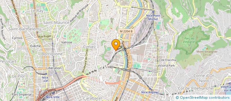 localisation de l'entreprise MEDITERRANEE ENERGIES SYSTEM  NICE