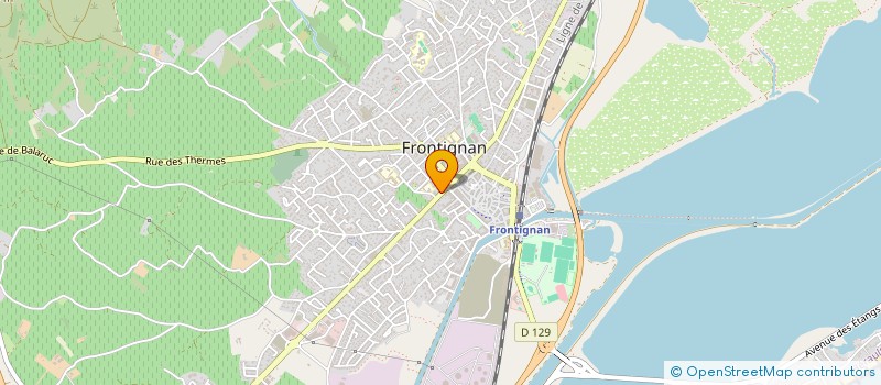 localisation de l'entreprise MEDITERRANEE HABITAT à FRONTIGNAN