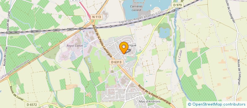 localisation de l'entreprise MEDITERRANEE IMMO  AIMARGUES