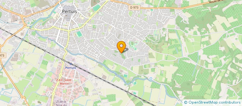 localisation de l'entreprise MEDITERRANEE INFORMATIQUE ET SERVICES  PERTUIS