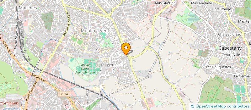 localisation de l'entreprise MEDITERRANEE MATERIEL  PERPIGNAN