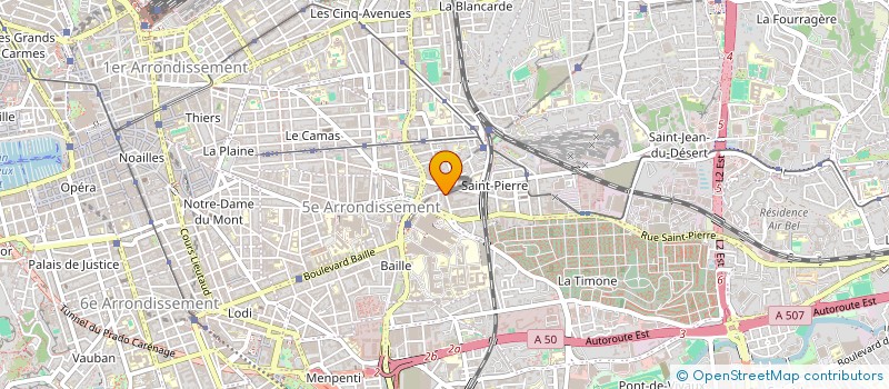 localisation de l'entreprise MEDITERRANEE MIENNE à MARSEILLE