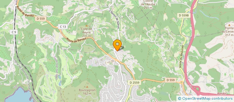 localisation de l'entreprise MEDITERRANEE NEGOCIATION  BANDOL