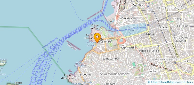 localisation de l'entreprise MEDITERRANEE NETTOYAGE SERVICE à MARSEILLE