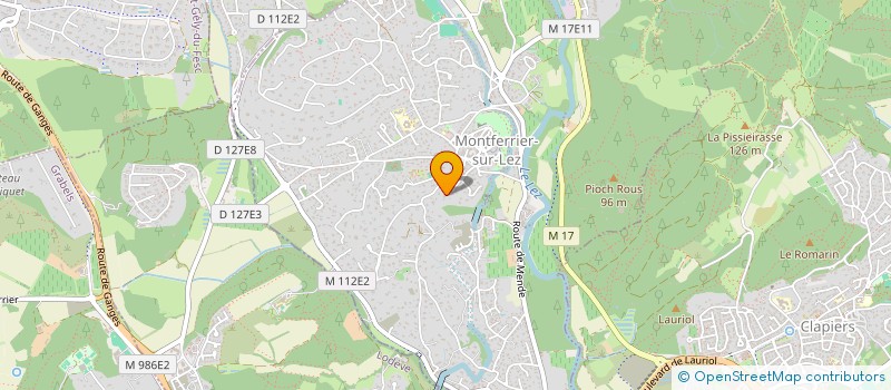 localisation de l'entreprise MEDITERRANEE PLAISANCE CONCEPT  MONTFERRIER-SUR-LEZ