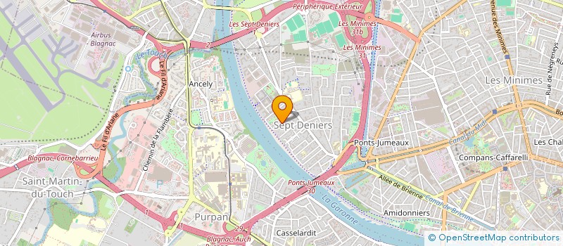 localisation de l'entreprise MEDITERRANEE, TERRE DE LIENS  TOULOUSE