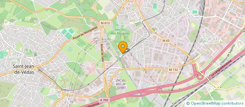 localisation de l'entreprise MEDITERRANEE TOUT-TERRAIN à MONTPELLIER