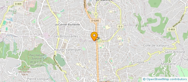localisation de l'entreprise MEDITERRANEENNE DE CONSTRUCTION BATIMENT à LE CANNET