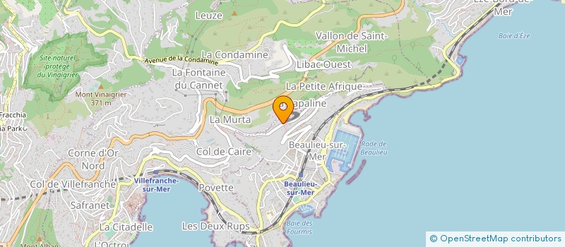 localisation de l'entreprise MEDITERRANEENNE DE DEVELOPPEMENT FONCIER à BEAULIEU SUR MER