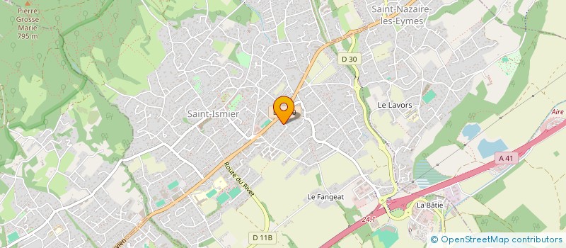 localisation de l'entreprise MEDITERRANEENNE DE DEVELOPPEMENT SOCIAL à SAINT-ISMIER