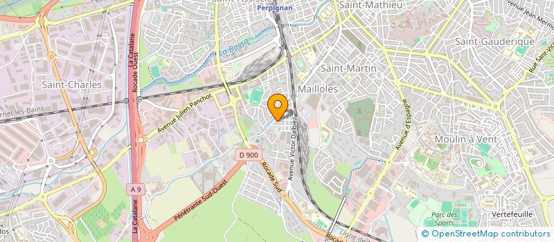 localisation de l'entreprise MEDITERRANEENNE DE REPARATION NAVALE  LEUCATE