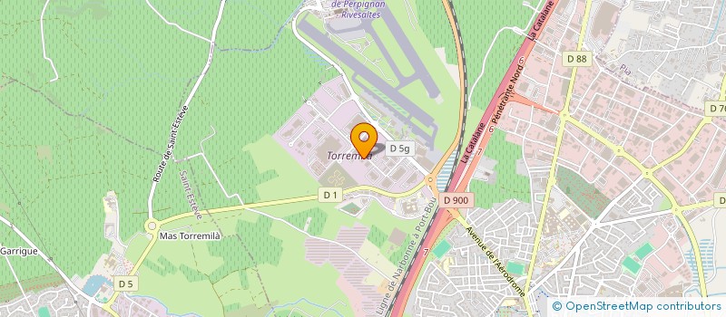 localisation de l'entreprise MEDITERRANEENNE DES JEUX AUTOMATIQUES à PERPIGNAN