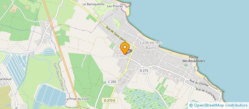 localisation de l'entreprise MEDITERRANEO à LA BREE-LES-BAINS