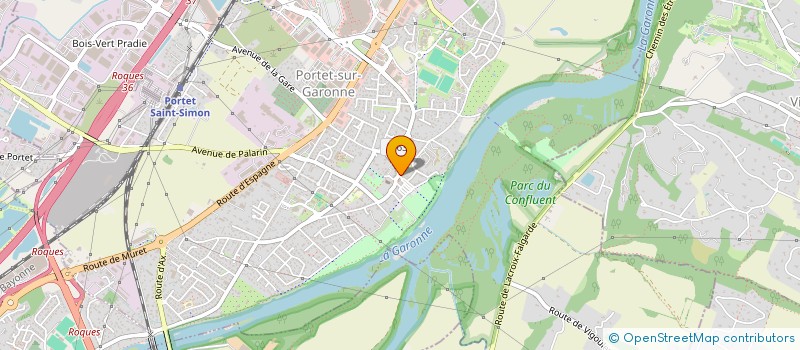 localisation de l'entreprise MEDITERRANEO' CONFLUENCES  PORTET-SUR-GARONNE