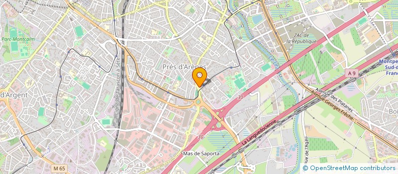 localisation de l'entreprise MEDITERRANIA LANGUEDOC ROUSSILLON à MONTPELLIER