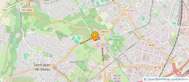 localisation de l'entreprise MEDITERRANNEE PROMOTION  IMMO  SAINT-JEAN-DE-VEDAS