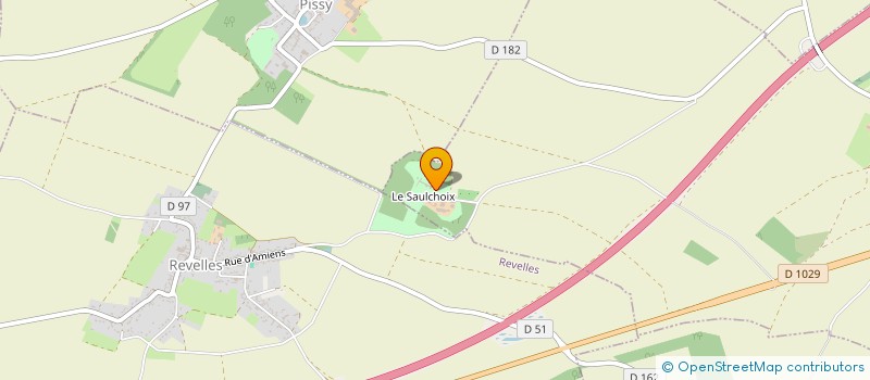 localisation de l'entreprise MEDITRINA LASER  SAISSEVAL