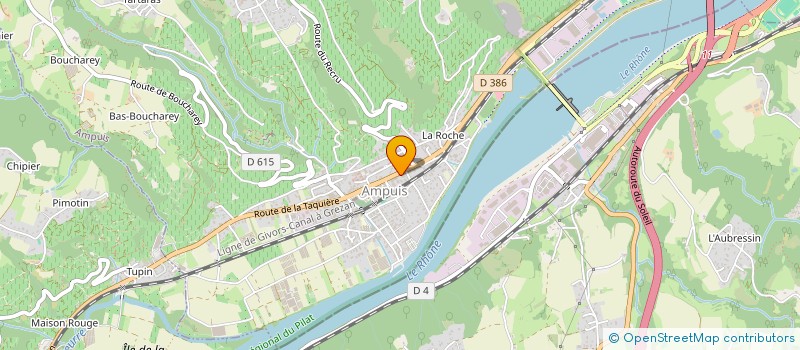 localisation de l'entreprise MEDITRINAK  AMPUIS