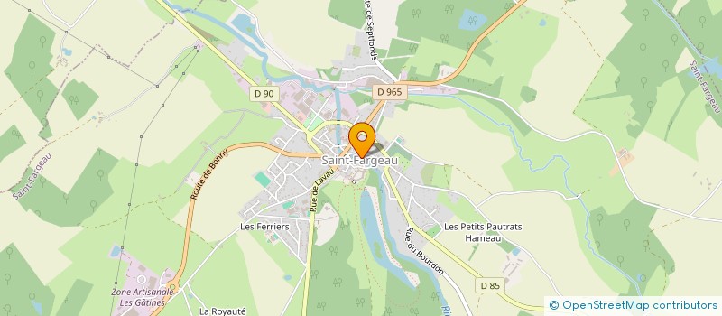 localisation de l'entreprise MEDIUM MAESTRO à SAINT-FARGEAU