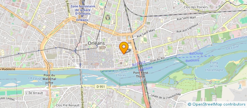localisation de l'entreprise MEDIUM SECTION à ORLEANS