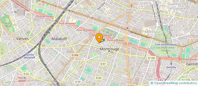 localisation de l'entreprise MEDIUS ENERGY  MONTROUGE