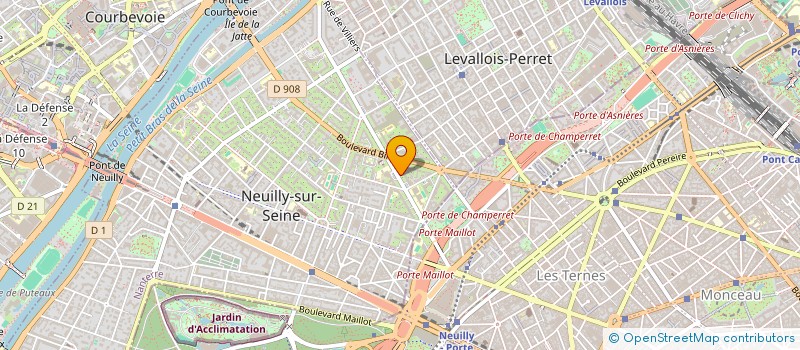 localisation de l'entreprise MEDIVAL FRANCE à NEUILLY-SUR-SEINE