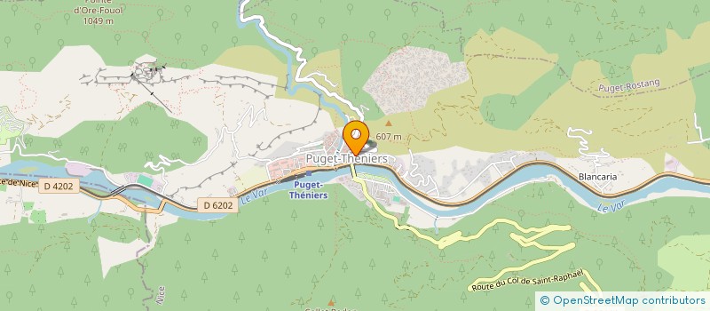 localisation de l'entreprise MEDIVALLEE à PUGET-THENIERS