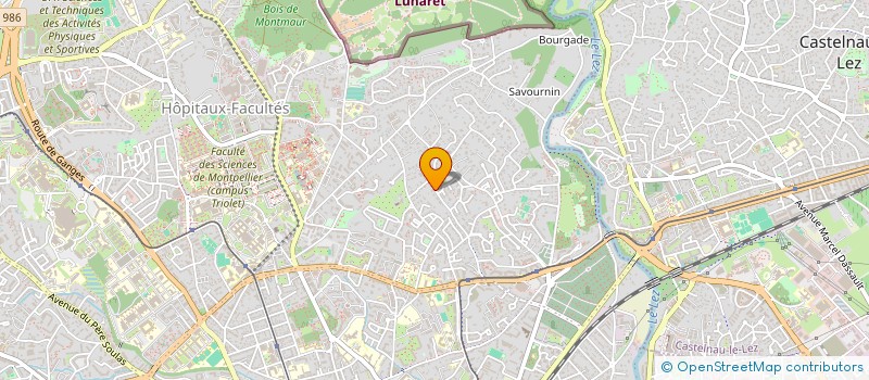 localisation de l'entreprise MEDIVASC IMMOBILIER à MONTPELLIER