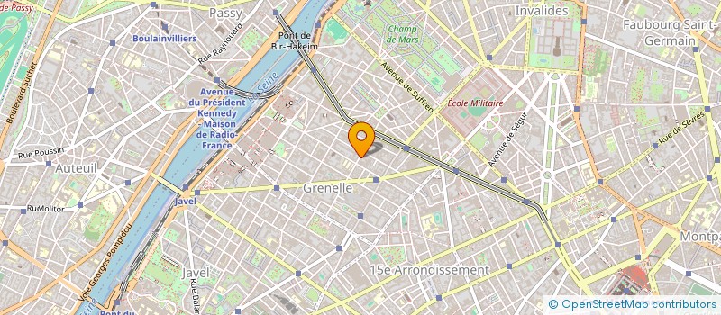 localisation de l'entreprise MEDIVEST à PARIS